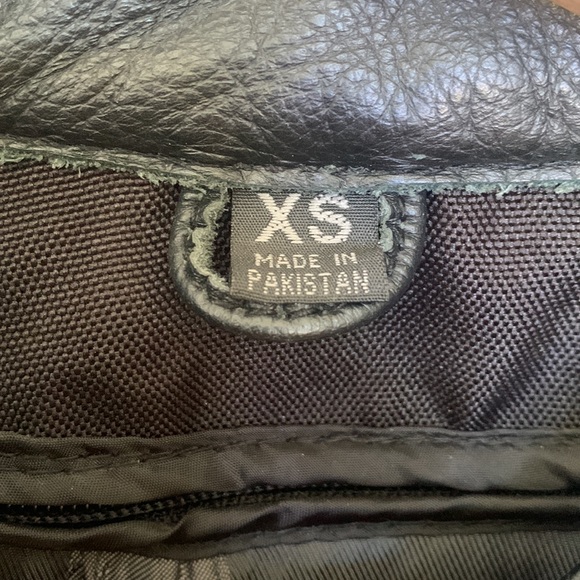 Street & Steel Women’s 100% Leather Motorcycle Jacket. Size XS. - Picture 3 of 4